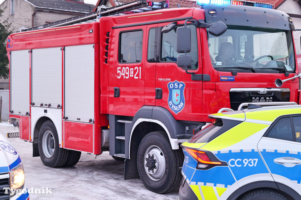 Niepokojące zgłoszenie z Bysławia (24 stycznia)