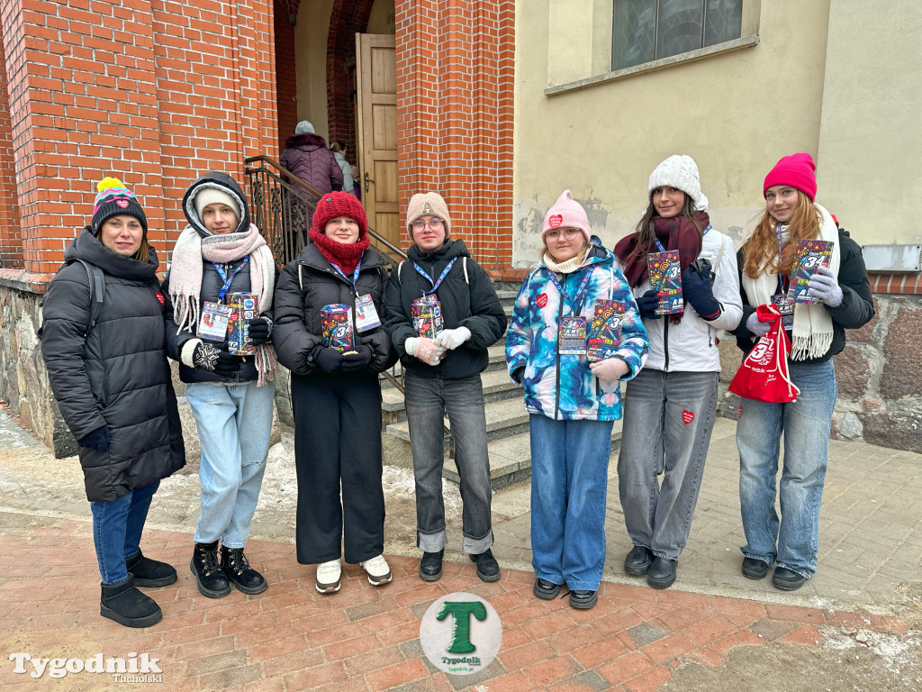 Finał WOŚP w Tucholi. Wolontariusze na ulicach, impreza w OSiR-ze