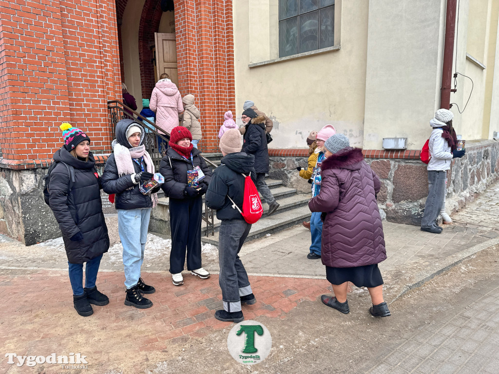 Finał WOŚP w Tucholi. Wolontariusze na ulicach, impreza w OSiR-ze