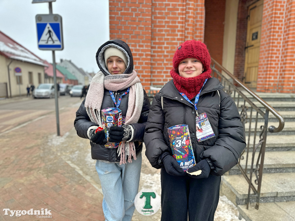 Finał WOŚP w Tucholi. Wolontariusze na ulicach, impreza w OSiR-ze