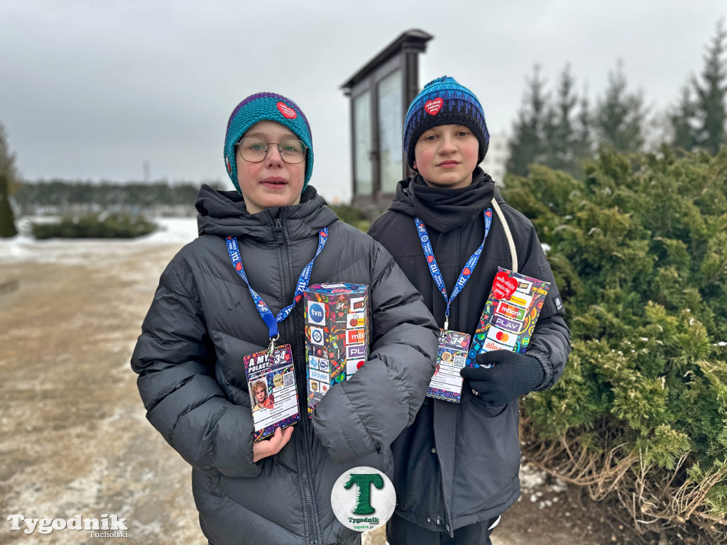 Finał WOŚP w Tucholi. Wolontariusze na ulicach, impreza w OSiR-ze