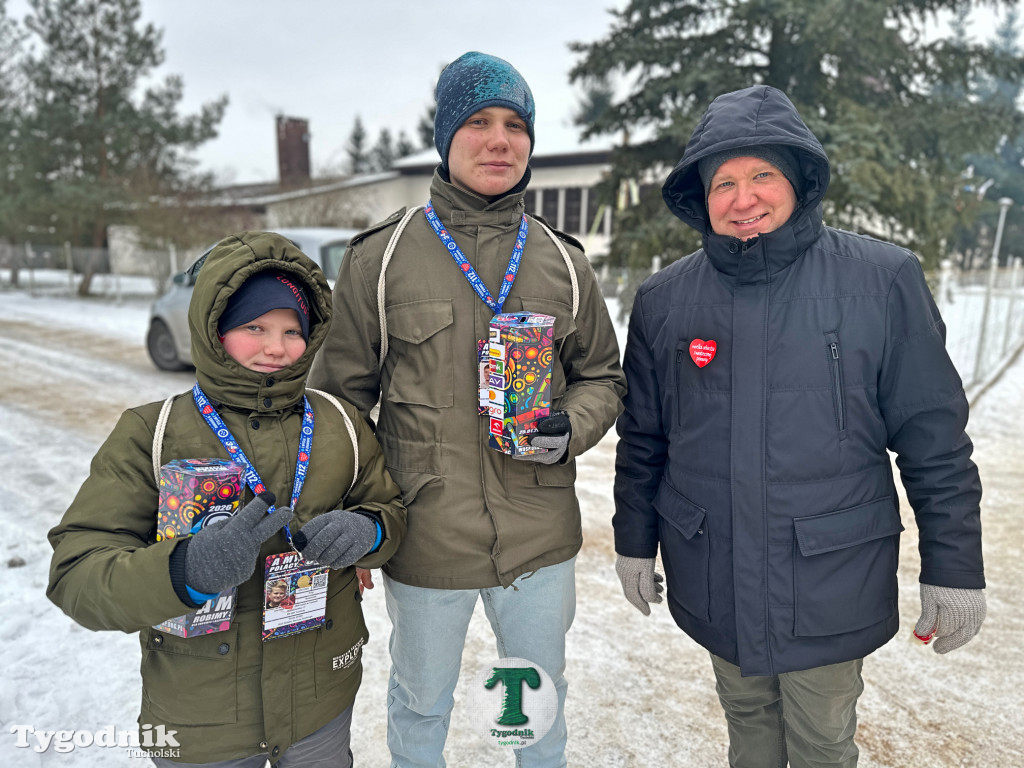 Finał WOŚP w Tucholi. Wolontariusze na ulicach, impreza w OSiR-ze