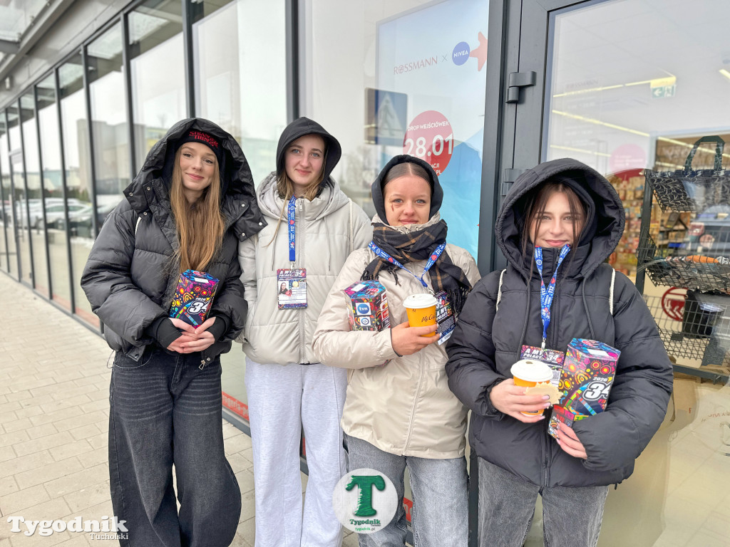 Finał WOŚP w Tucholi. Wolontariusze na ulicach, impreza w OSiR-ze