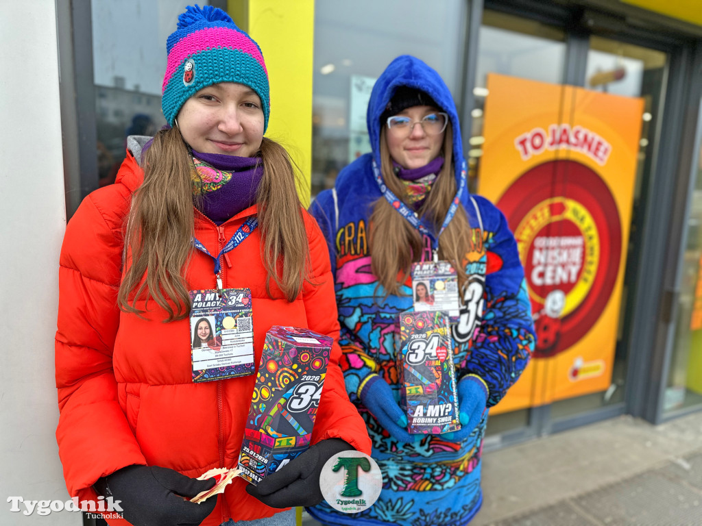 Finał WOŚP w Tucholi. Wolontariusze na ulicach, impreza w OSiR-ze