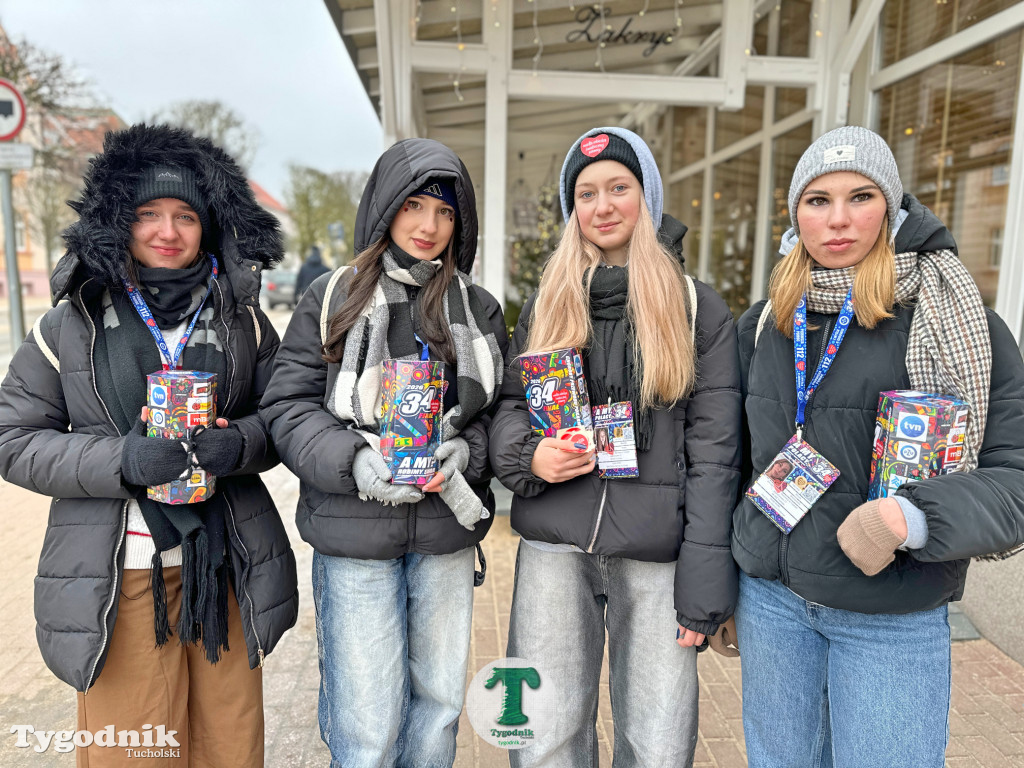 Finał WOŚP w Tucholi. Wolontariusze na ulicach, impreza w OSiR-ze