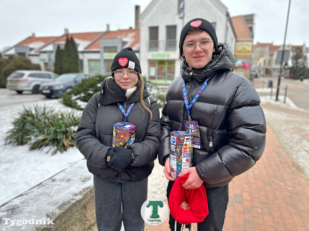 Finał WOŚP w Tucholi. Wolontariusze na ulicach, impreza w OSiR-ze