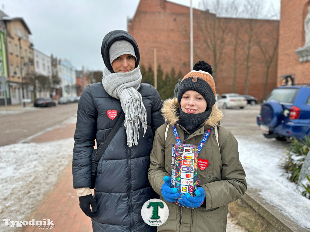 Finał WOŚP w Tucholi. Wolontariusze na ulicach, impreza w OSiR-ze