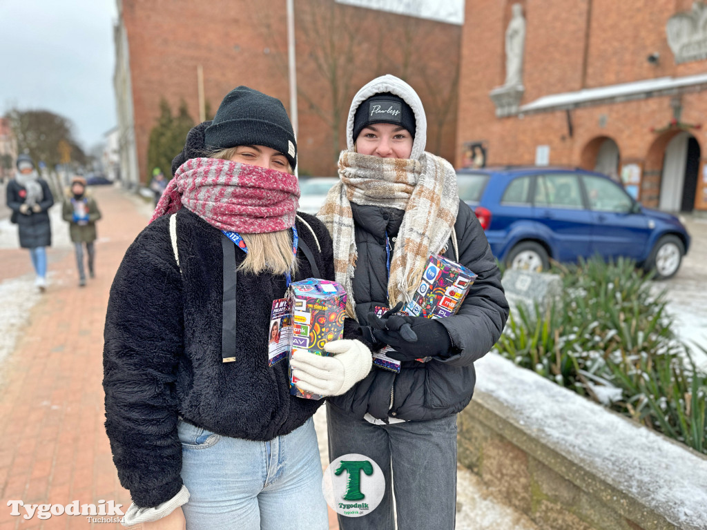 Finał WOŚP w Tucholi. Wolontariusze na ulicach, impreza w OSiR-ze