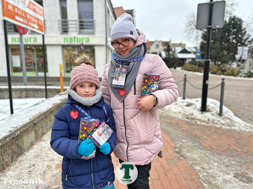 Finał WOŚP w Tucholi. Wolontariusze na ulicach, impreza w OSiR-ze