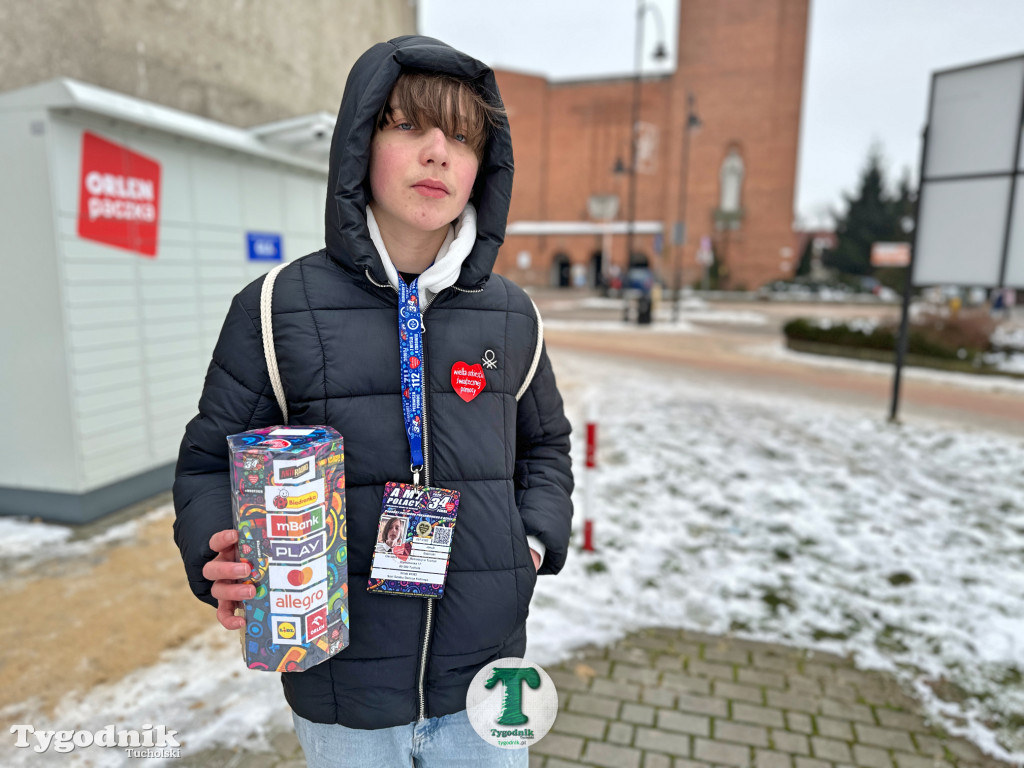 Finał WOŚP w Tucholi. Wolontariusze na ulicach, impreza w OSiR-ze