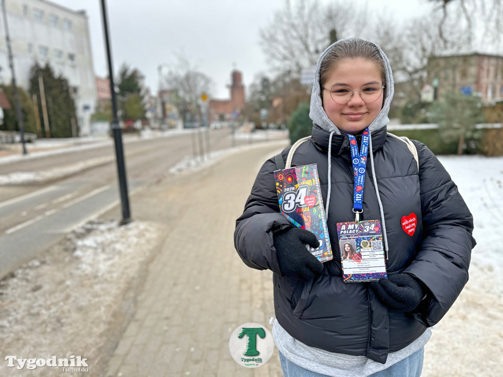 Finał WOŚP w Tucholi. Wolontariusze na ulicach, impreza w OSiR-ze