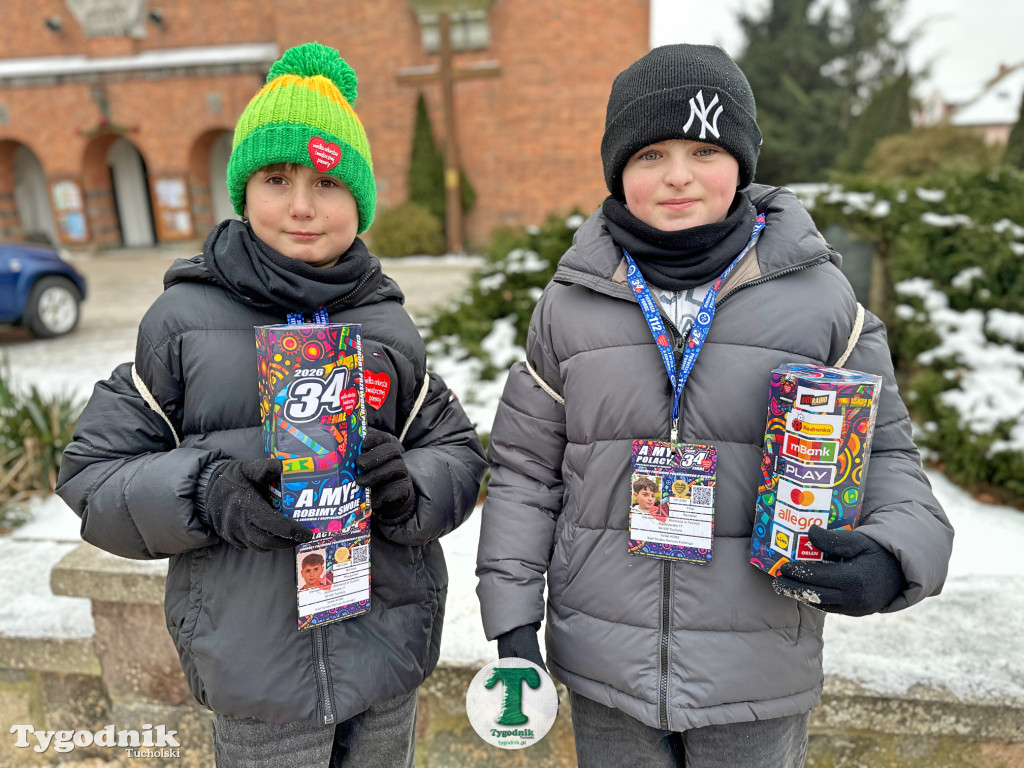 Finał WOŚP w Tucholi. Wolontariusze na ulicach, impreza w OSiR-ze