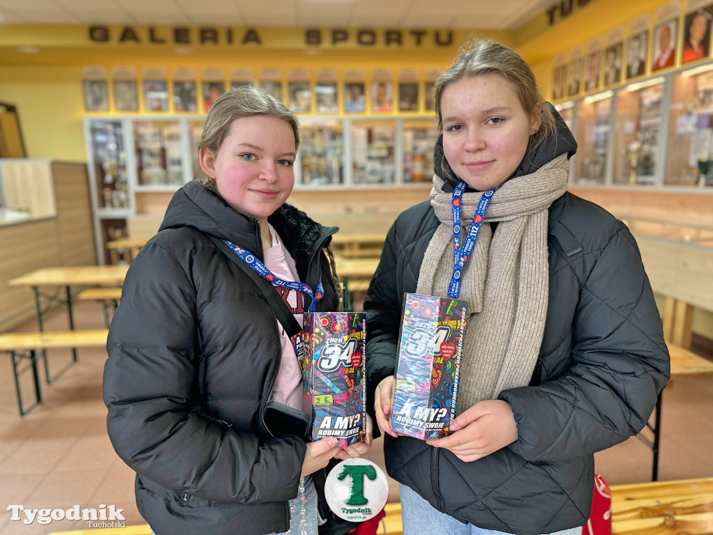 Finał WOŚP w Tucholi. Wolontariusze na ulicach, impreza w OSiR-ze