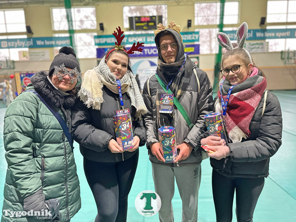 Finał WOŚP w Tucholi. Wolontariusze na ulicach, impreza w OSiR-ze