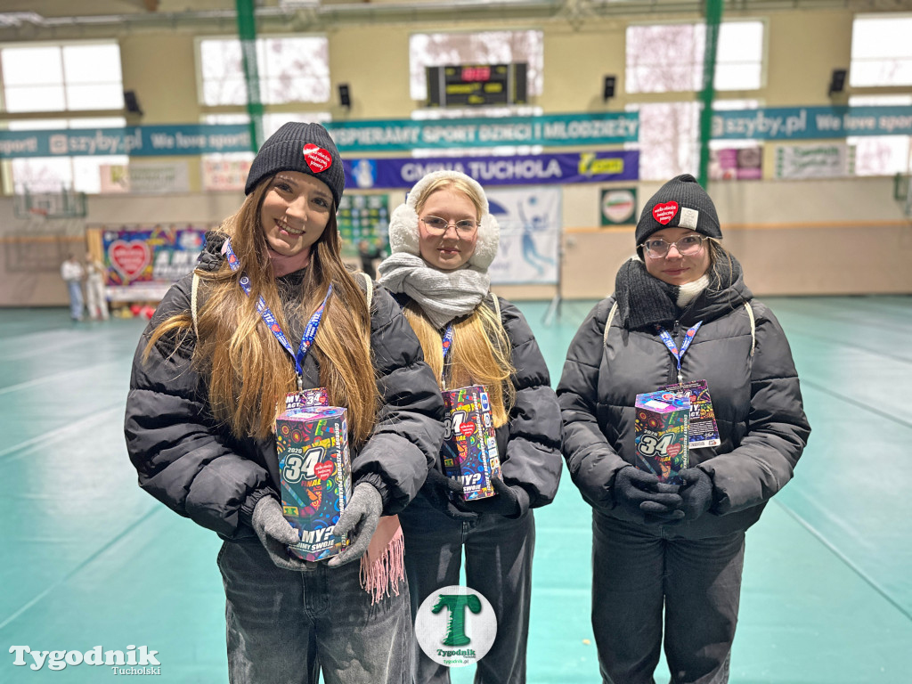 Finał WOŚP w Tucholi. Wolontariusze na ulicach, impreza w OSiR-ze