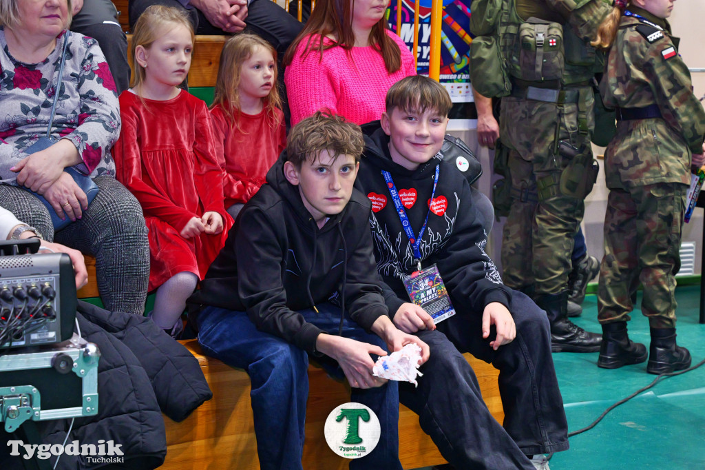 Finał WOŚP w Tucholi. Wolontariusze na ulicach, impreza w OSiR-ze