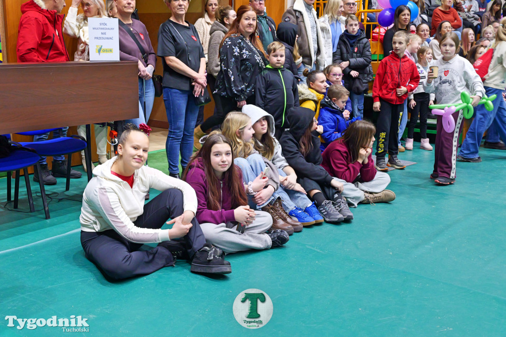 Finał WOŚP w Tucholi. Wolontariusze na ulicach, impreza w OSiR-ze