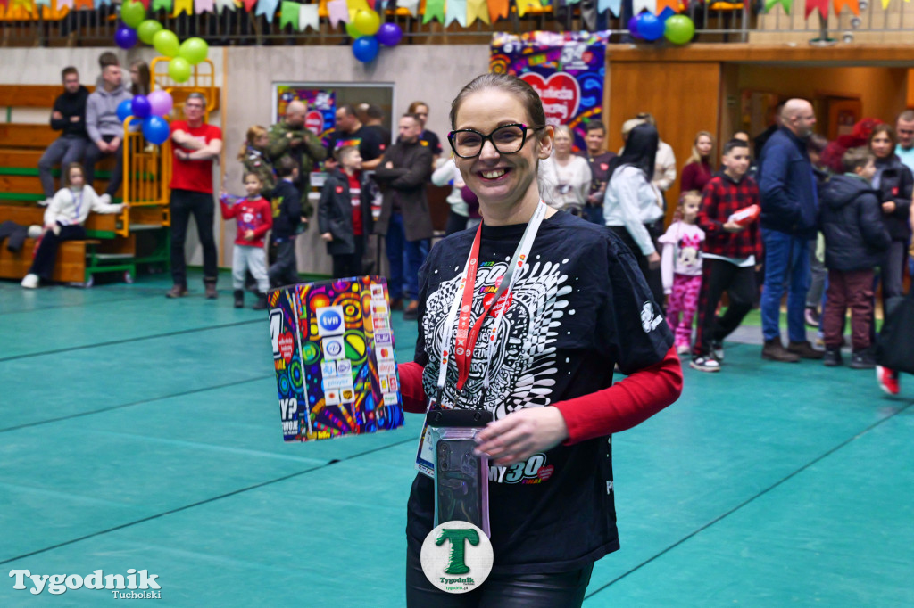 Finał WOŚP w Tucholi. Wolontariusze na ulicach, impreza w OSiR-ze