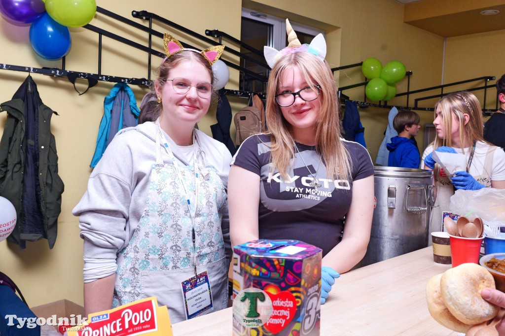 Finał WOŚP w Tucholi. Wolontariusze na ulicach, impreza w OSiR-ze