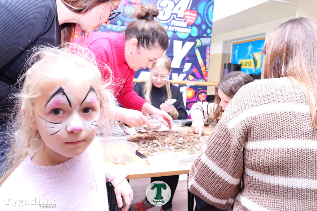 Finał WOŚP w Tucholi. Wolontariusze na ulicach, impreza w OSiR-ze