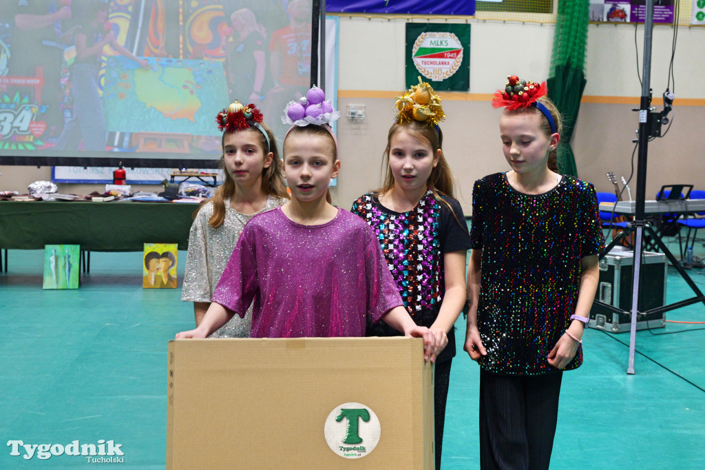 Finał WOŚP w Tucholi. Wolontariusze na ulicach, impreza w OSiR-ze