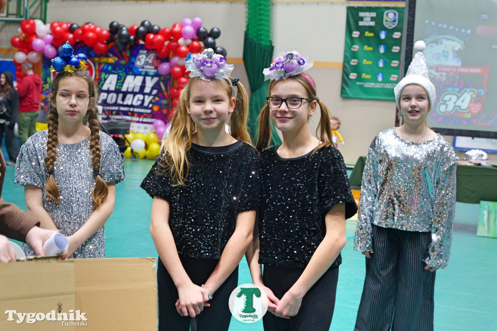 Finał WOŚP w Tucholi. Wolontariusze na ulicach, impreza w OSiR-ze