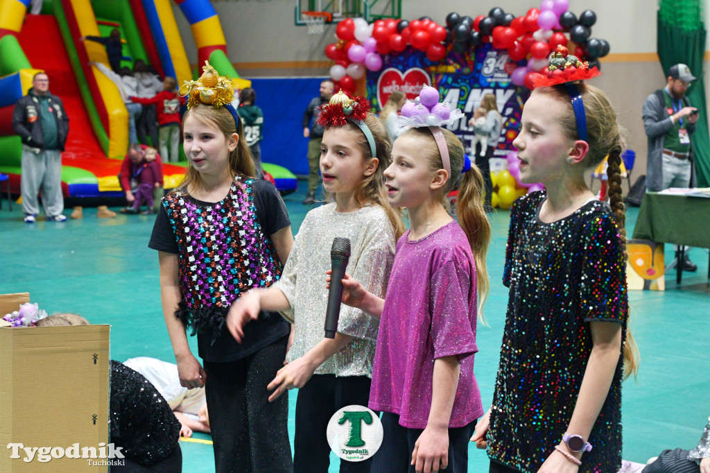 Finał WOŚP w Tucholi. Wolontariusze na ulicach, impreza w OSiR-ze