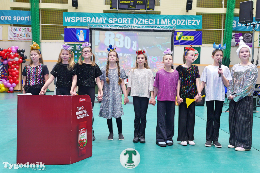 Finał WOŚP w Tucholi. Wolontariusze na ulicach, impreza w OSiR-ze