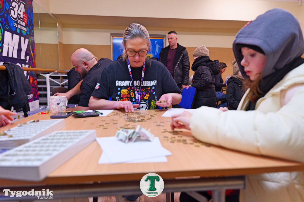 Finał WOŚP w Tucholi. Wolontariusze na ulicach, impreza w OSiR-ze