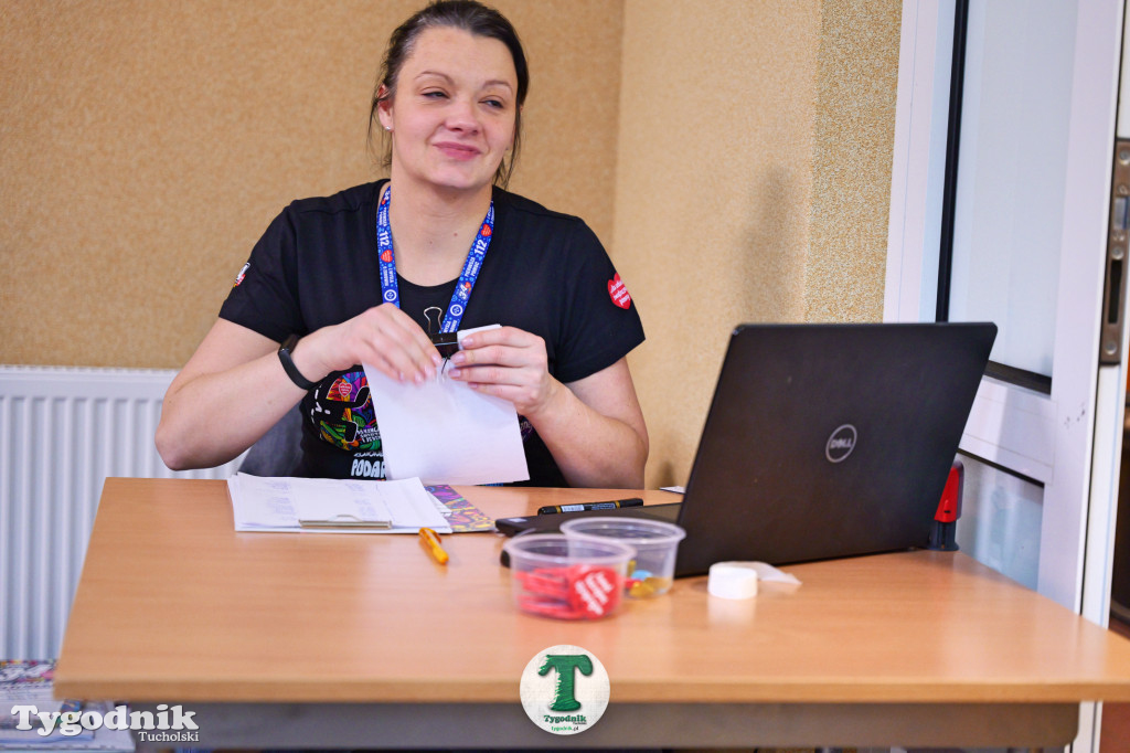 Finał WOŚP w Tucholi. Wolontariusze na ulicach, impreza w OSiR-ze