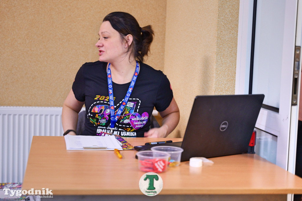 Finał WOŚP w Tucholi. Wolontariusze na ulicach, impreza w OSiR-ze