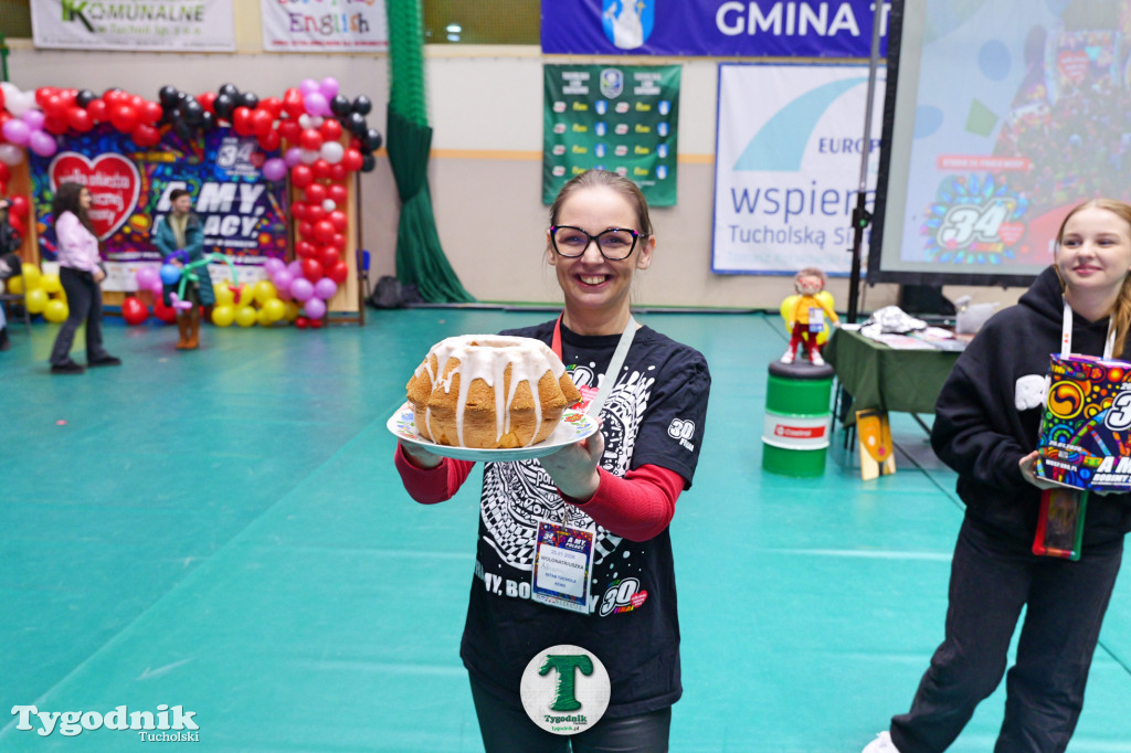 Finał WOŚP w Tucholi. Wolontariusze na ulicach, impreza w OSiR-ze