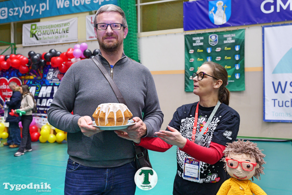 Finał WOŚP w Tucholi. Wolontariusze na ulicach, impreza w OSiR-ze