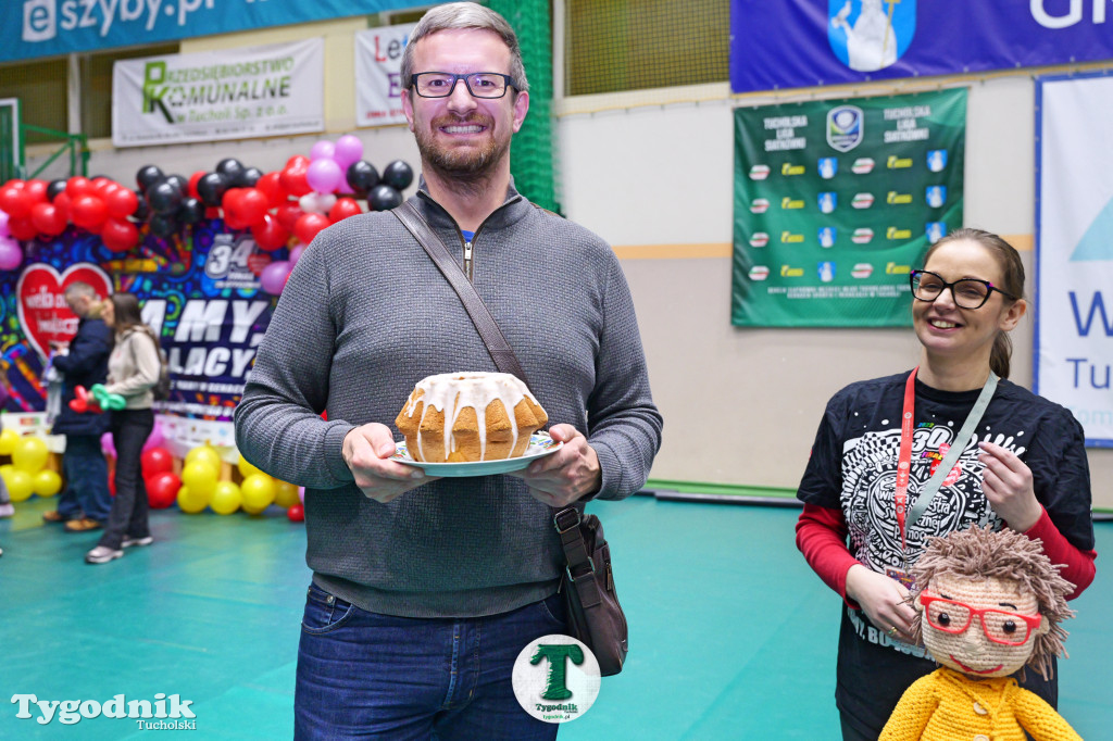 Finał WOŚP w Tucholi. Wolontariusze na ulicach, impreza w OSiR-ze