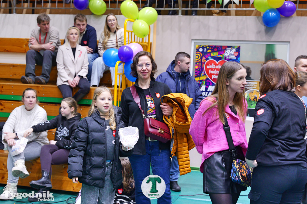 Finał WOŚP w Tucholi. Wolontariusze na ulicach, impreza w OSiR-ze