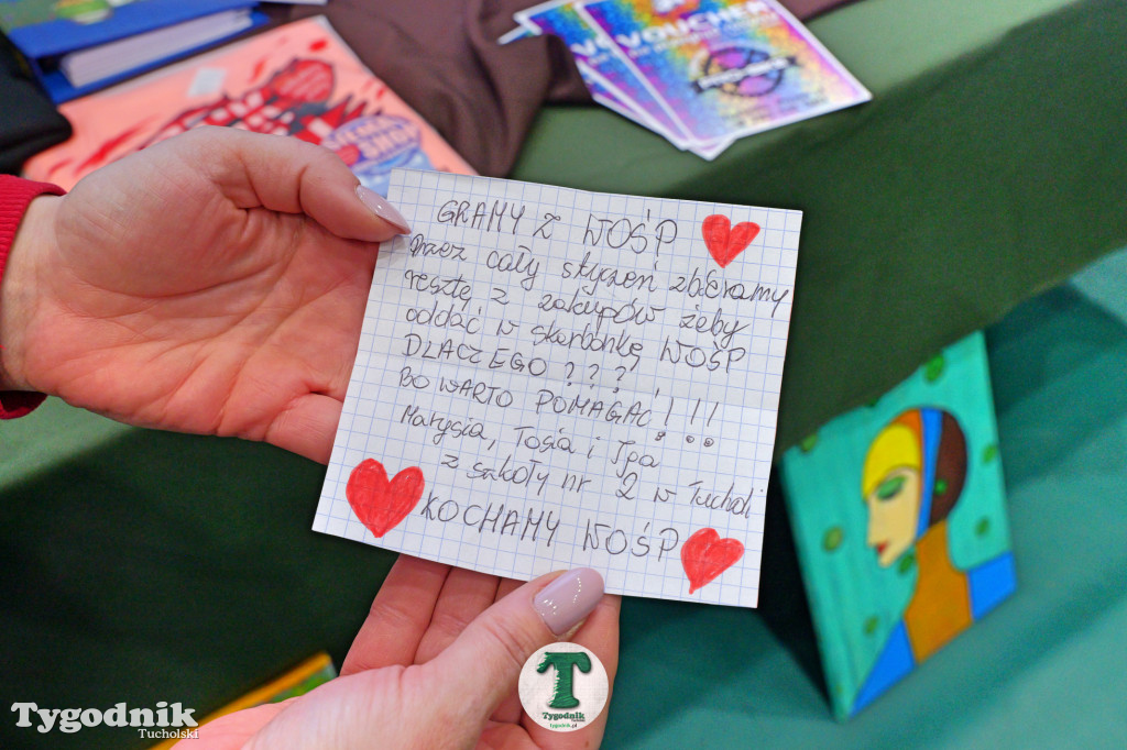 Finał WOŚP w Tucholi. Wolontariusze na ulicach, impreza w OSiR-ze