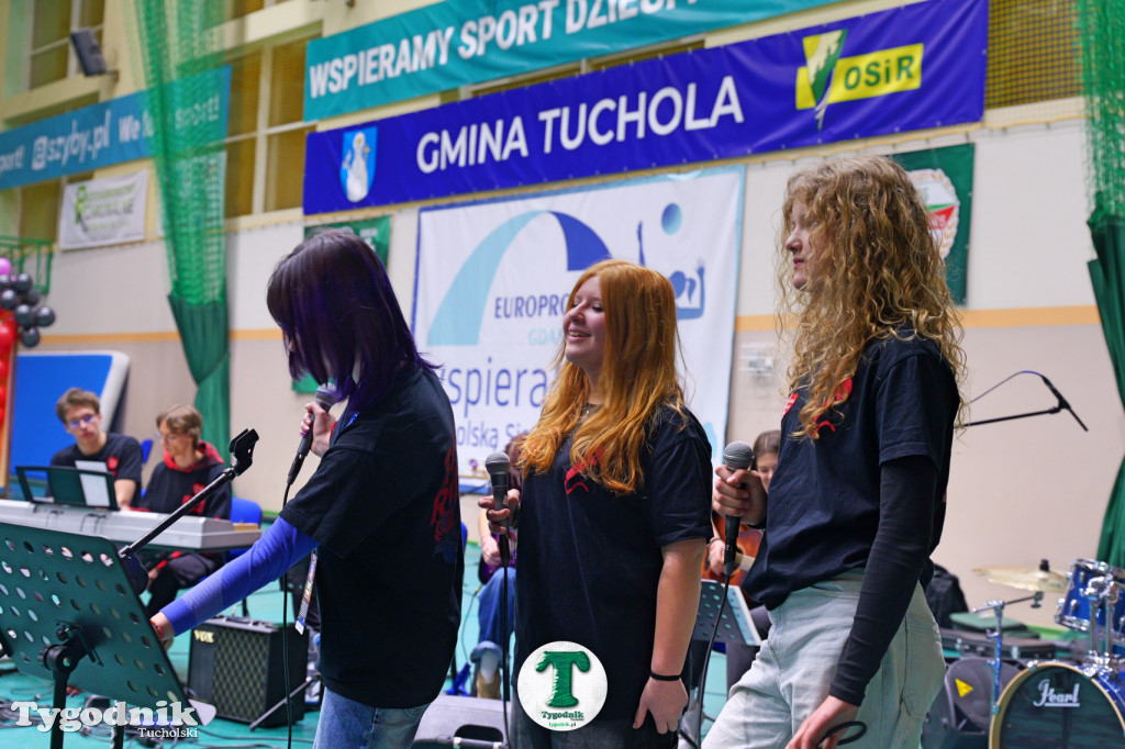 Finał WOŚP w Tucholi. Wolontariusze na ulicach, impreza w OSiR-ze