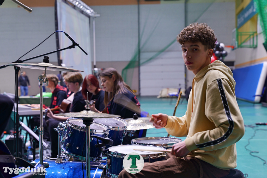 Finał WOŚP w Tucholi. Wolontariusze na ulicach, impreza w OSiR-ze