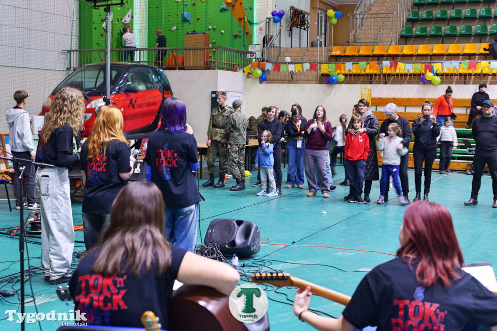 Finał WOŚP w Tucholi. Wolontariusze na ulicach, impreza w OSiR-ze