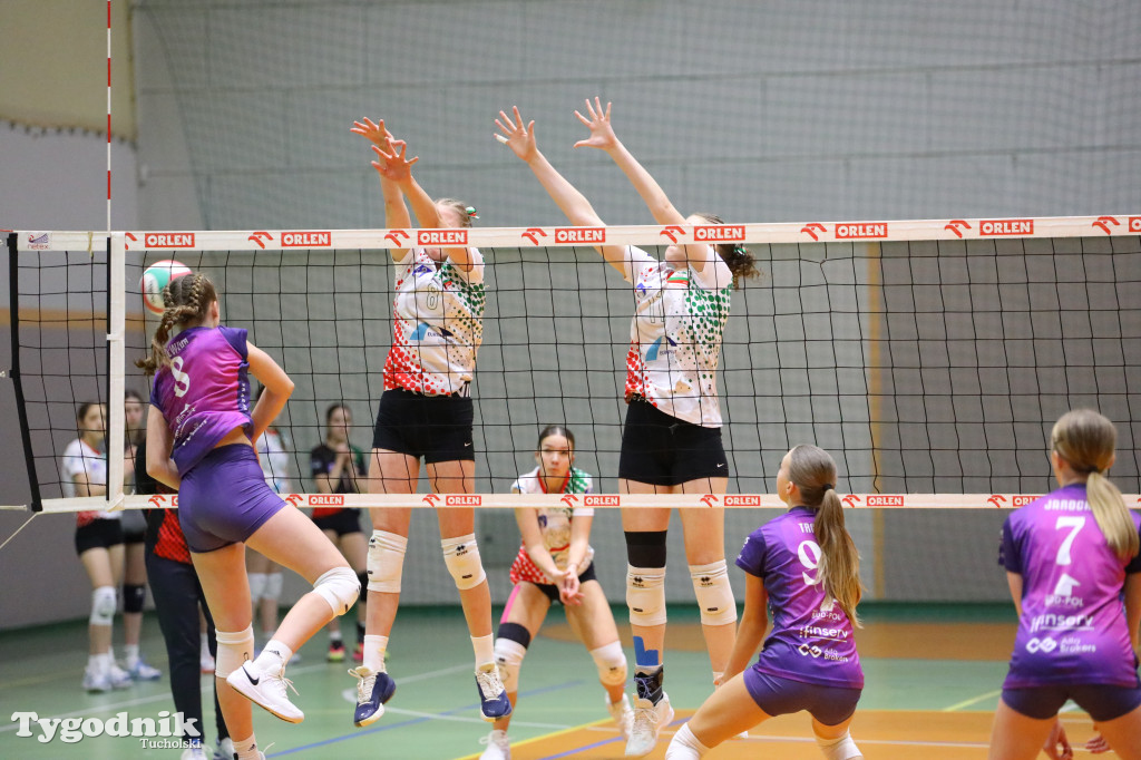 Siatkówka: młodziczki wygrały w Tucholi turniej barażowy