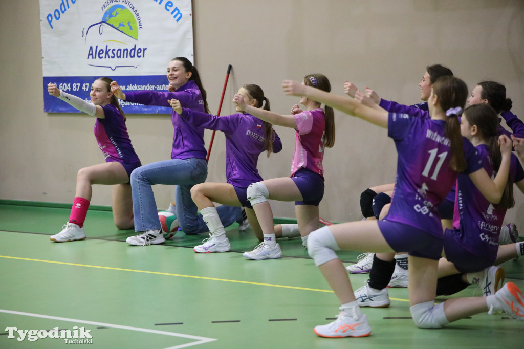 Siatkówka: młodziczki wygrały w Tucholi turniej barażowy
