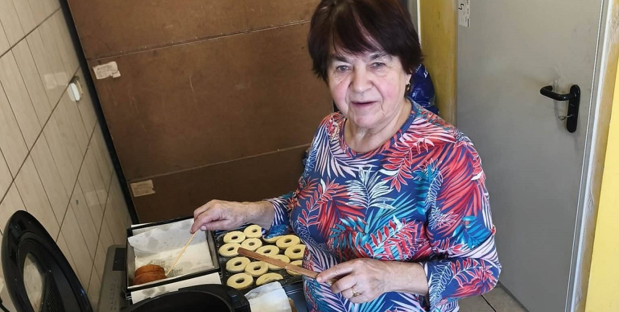 Charatatywna akcja KGW w Drożdzienicy dla Pawła Weltrowskiego