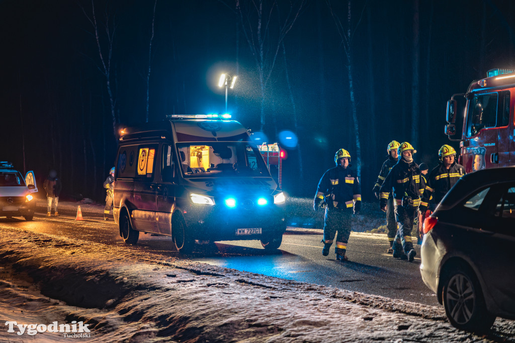 Piątek trzynastego. Wypadek na DW240