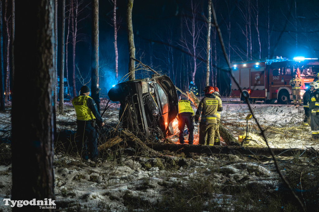 Piątek trzynastego. Wypadek na DW240