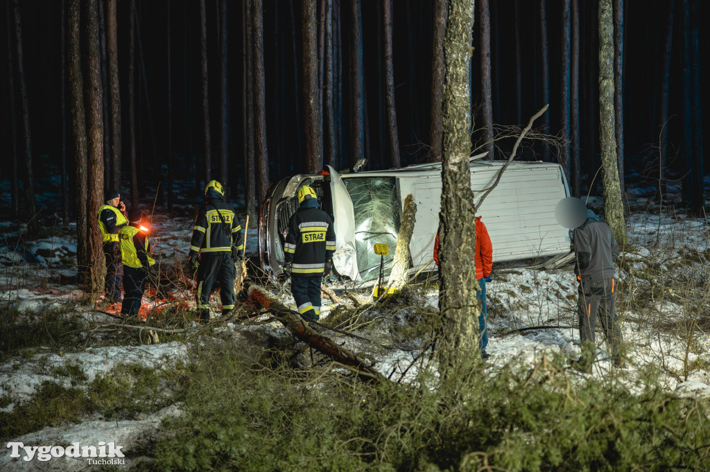 Piątek trzynastego. Wypadek na DW240