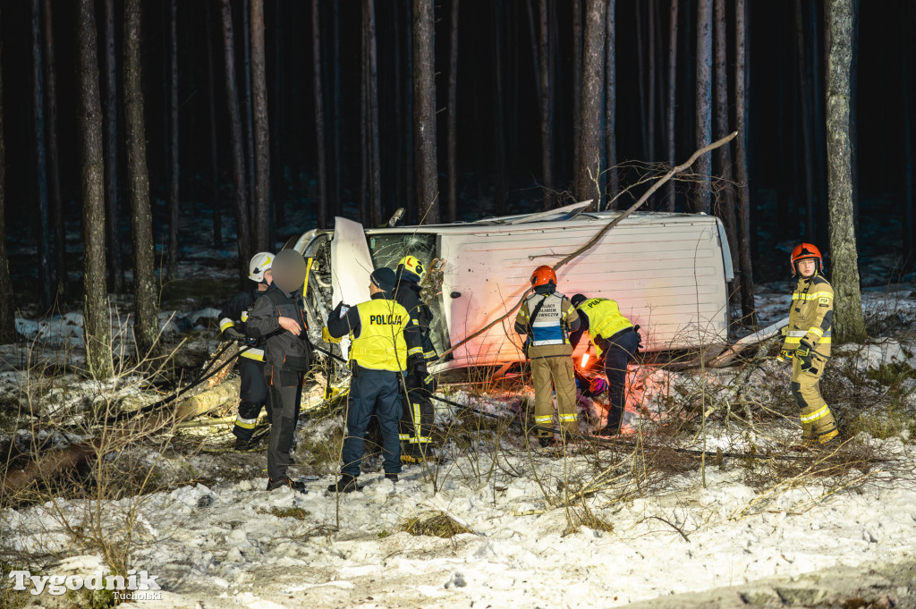 Piątek trzynastego. Wypadek na DW240