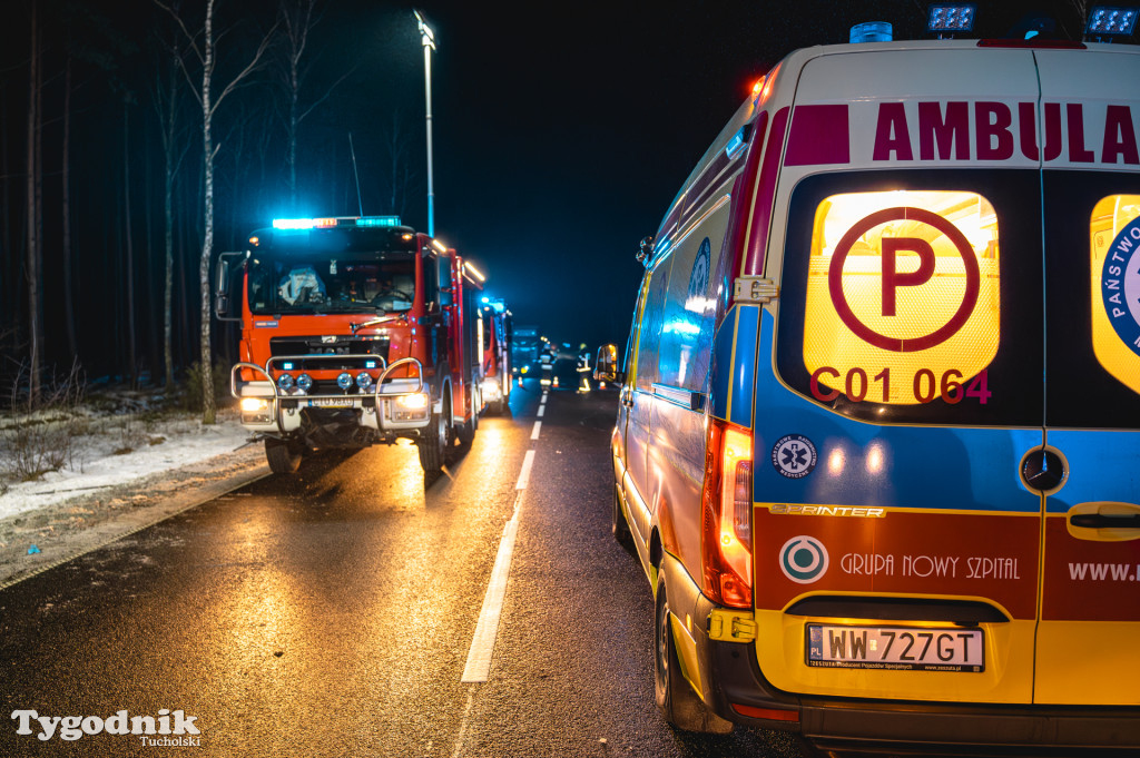 Piątek trzynastego. Wypadek na DW240