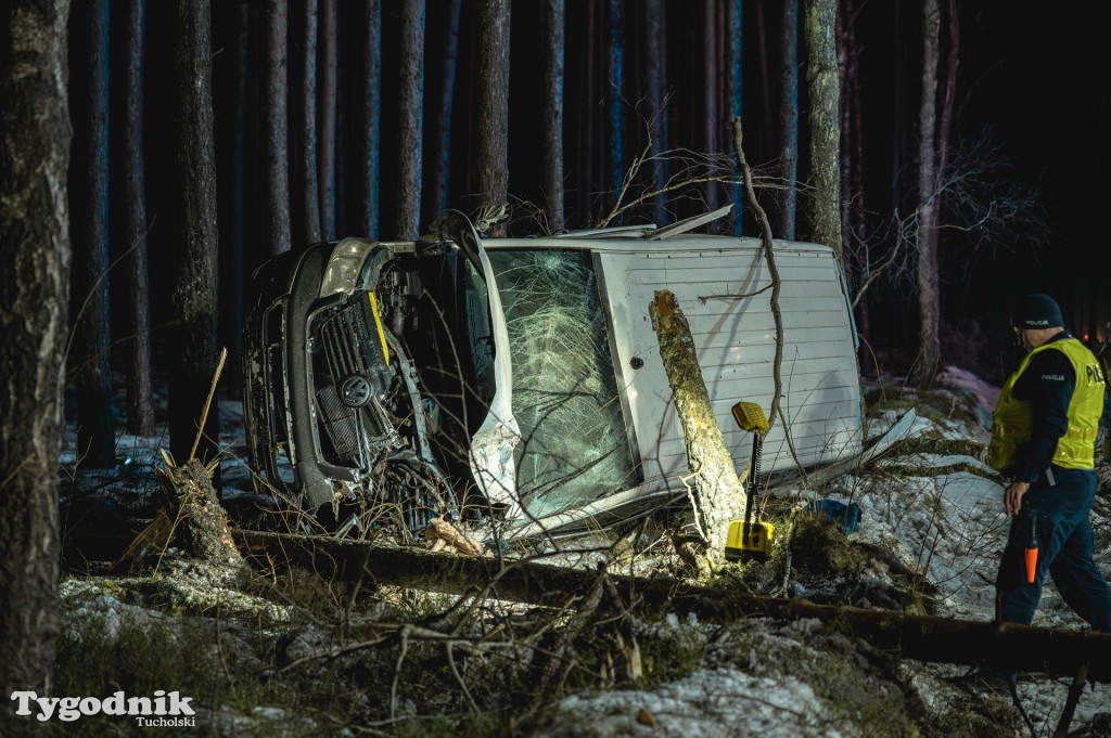 Piątek trzynastego. Wypadek na DW240