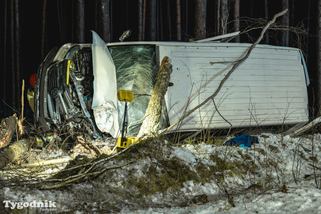 Piątek trzynastego. Wypadek na DW240