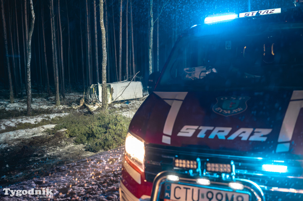 Piątek trzynastego. Wypadek na DW240
